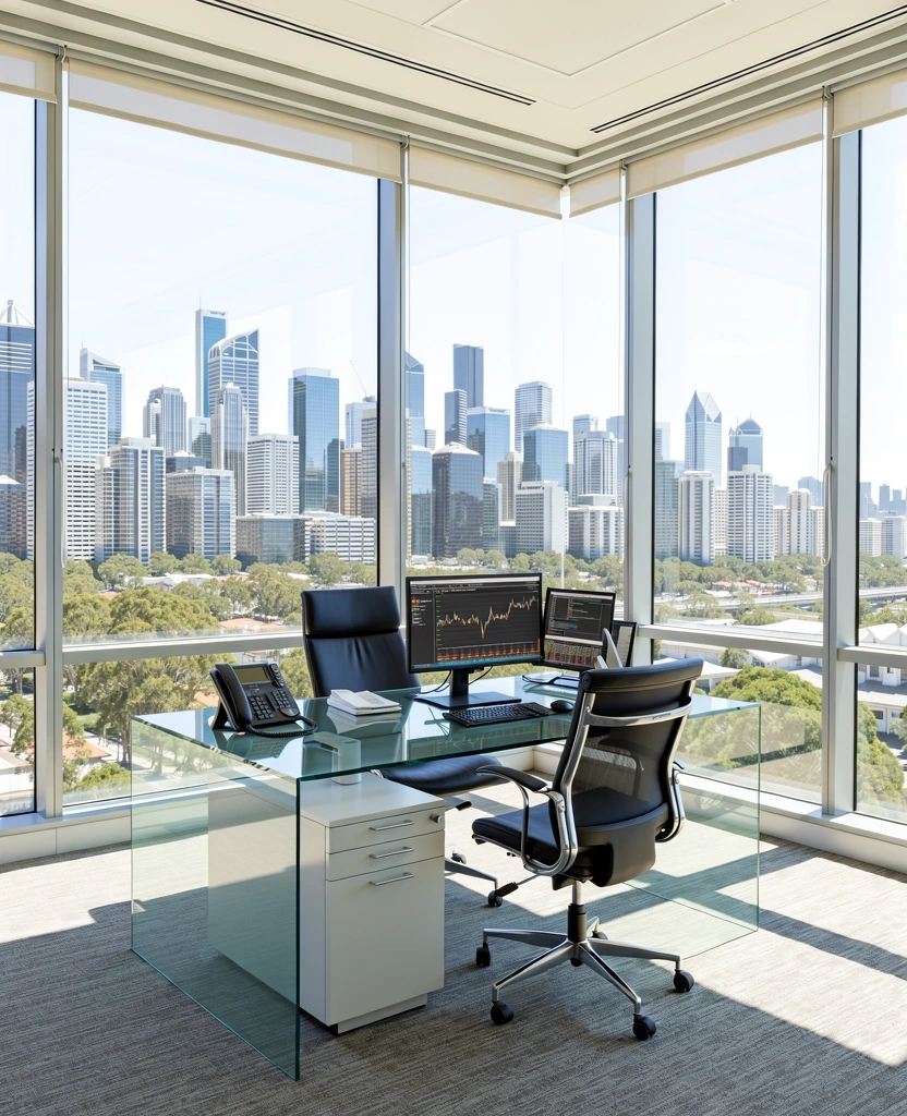 Financial office in Brisbane