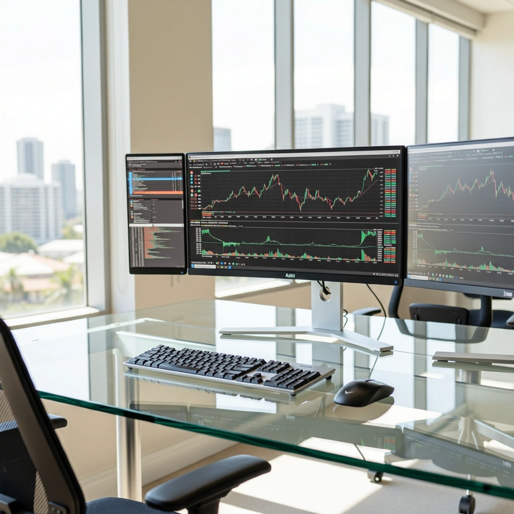 Professional trading environment at Lilinora Digital